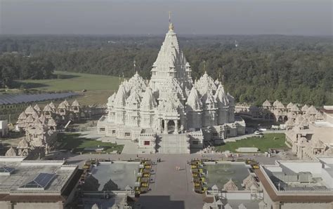 New Swaminarayan Hindu Temple in Robbinsville, New Jersey ,USA : r/architecture