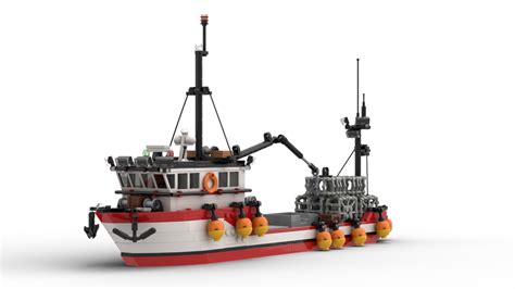 LEGO MOC Crab Boat by Yellow.LXF | Rebrickable - Build with LEGO