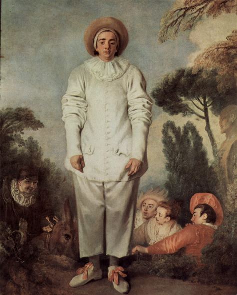 Gilles, Jean-Antoine Watteau (Louvre,Paris) | Arte su tela, Louvre ...