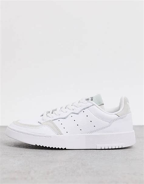 adidas Originals Supercourt trainers in white | ASOS