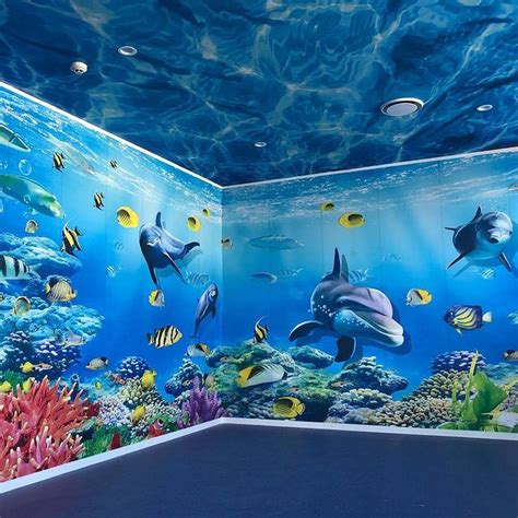 Sea Life Mural | Elite Paperhanging