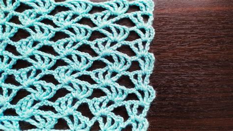 Crochet Lacy Stitch Video Tutorial Crochet Patterns Crochet Videos | My ...