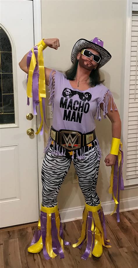 Macho Man Randy Savage | Wwe halloween costume, Epic halloween costumes, Halloween costumes