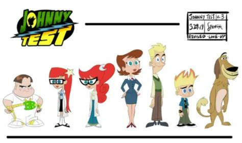 Johnny Test Characters: Heights and Ages - Endless Awesome