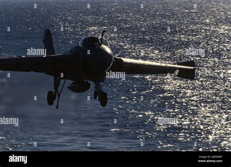 Grumman A-6 Intruder landing Stock Photo - Alamy