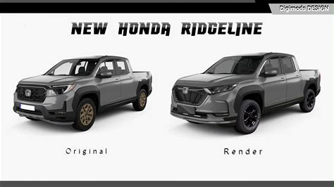 2024 Honda Ridgeline Is a Fresh Unibody CGI Truck Wearing Unofficial HPD Trim - autoevolution