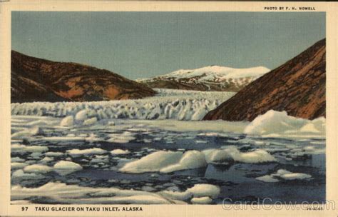 Taku Glacier on Taku Inlet Juneau, AK