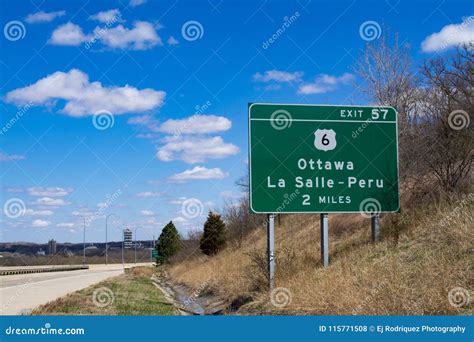 Route 6 highway sign stock photo. Image of hillside - 115771508