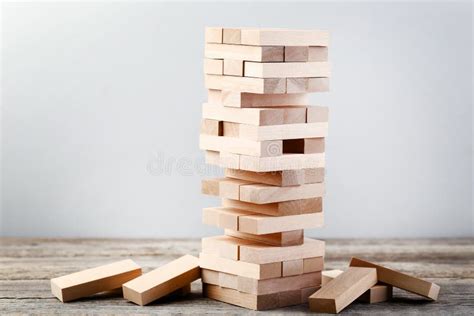 Block tower game stock image. Image of construct, hazard - 109137129