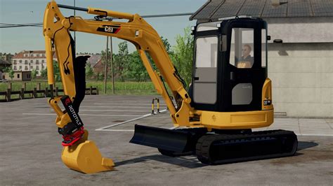 CAT 304E2 Mini Excavator v1.0 FS22 Mod | Farming Simulator 22 Mod