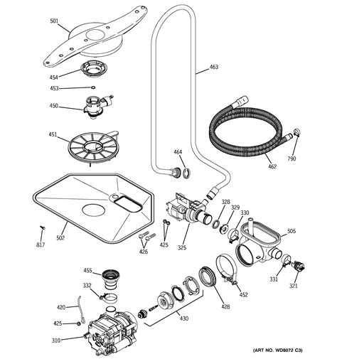 Ge Dishwasher Diagram Of Parts - General Wiring Diagram