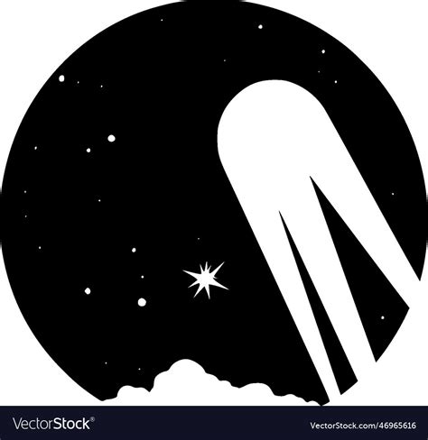 Comet logo Royalty Free Vector Image - VectorStock