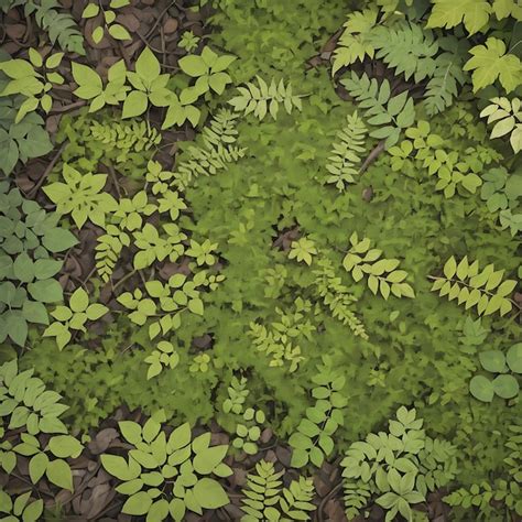 Premium AI Image | Forest Floor Texture