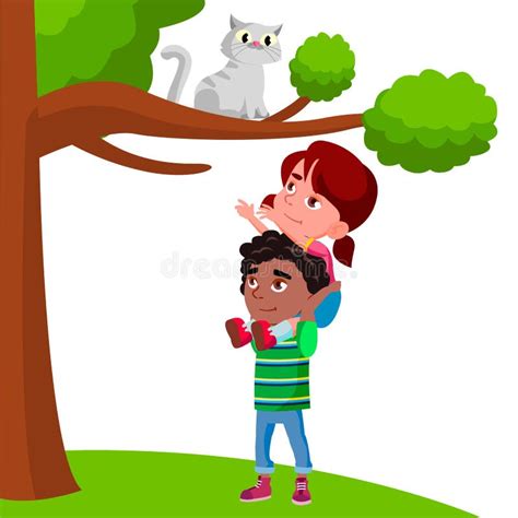 Cat Tree Rescue Stock Illustrations – 47 Cat Tree Rescue Stock ...