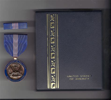 Army Civilian Achievement Award medal for Civilian Service with case ...