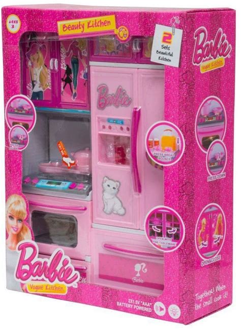 Barbie Cooking Set In Telugu | Barbie kitchen, Barbie kitchen set, Barbie