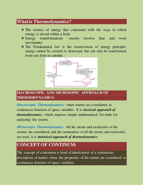 Thermodynamic systems and properties