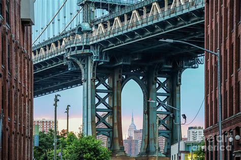 New York City, Manhattan Bridge, DUMBO Photograph by Eddie Hernandez - Fine Art America