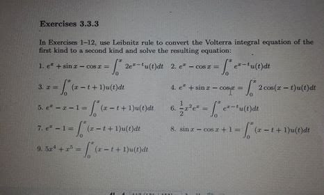 Solved Exercises 3.3.3 In Exercises 1-12, use Leibnitz rule | Chegg.com