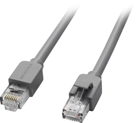 Insignia™ 25' Cat-6 Ethernet Cable Gray NS-PNW5625 - Best Buy