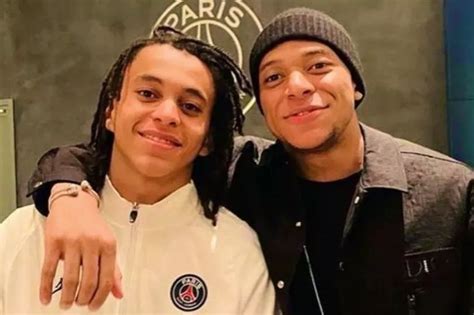 Ethan Mbappe makes PSG debut aged just 15 - days before brother Kylian ...