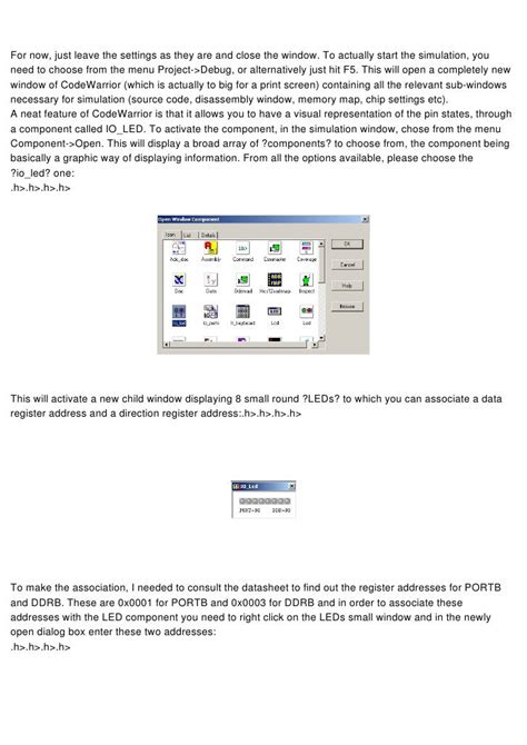 CodeWarrior with Open Source C Compilator from Freescale