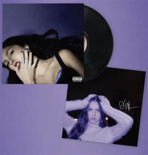 OLIVIA RODRIGO - GUTS - Vinyl LP Record With Signed Insert Poster Ships Fast $49.99 - PicClick