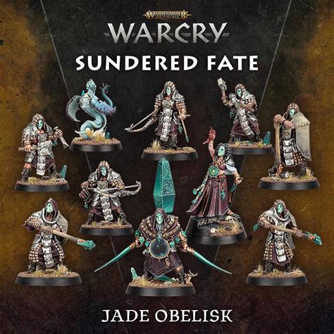 New Warcry Warband: Jade Obelisk : r/Warhammer