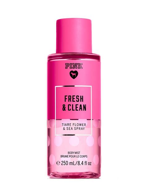 Amazon.com : Victoria Secret Pink Fresh & Clean Tiare Flower & Sea Spray Body Lotion : Beauty