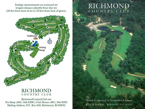 Richmond Country Club Scorecard