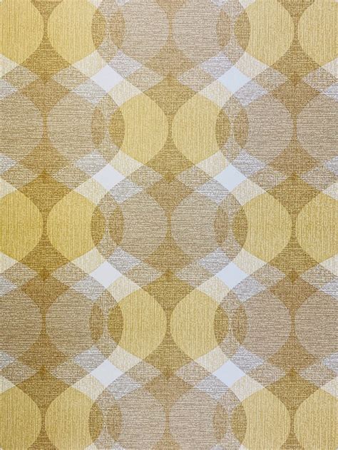 Vintage Wallpapers - Online Shop | Retro Geometric Wallpaper 1970s