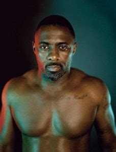 Idris Elba has a tattoo on his chest | Celebrities InfoSeeMedia