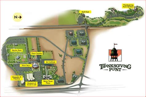 IPT 664 Design Log: Thanksgiving point map