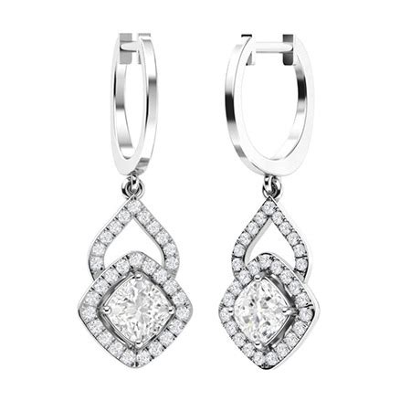 VVS Diamond Earrings For Women | Earrings | Diamondere (Natural & Certified)