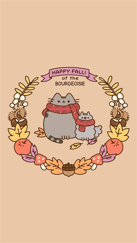 22+ Pusheen Wallpaper Halloween Background