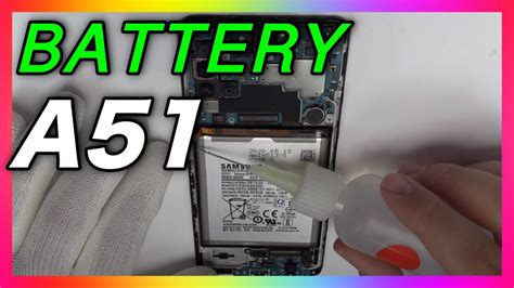 Samsung A51 Battery Replacement - YouTube