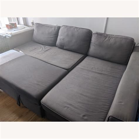 IKEA Manstad Sectional Sofa Bed & Storage - AptDeco