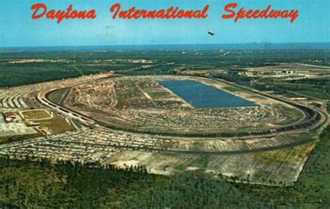 Daytona Beach Florida FL Aerial View Daytona International Speedway Postcard | eBay