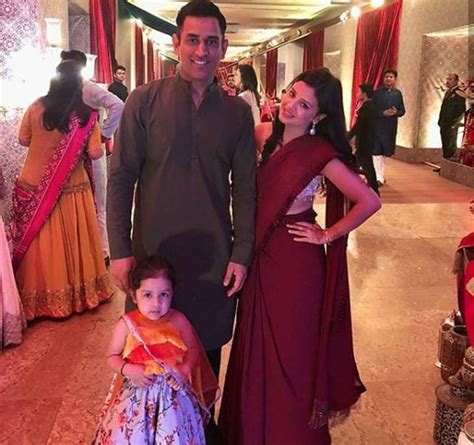 MS Dhoni attends wedding with Sakshi, Ziva in Mumbai; see photos ...