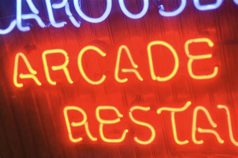 Neon arcade sign Free Photo Download | FreeImages