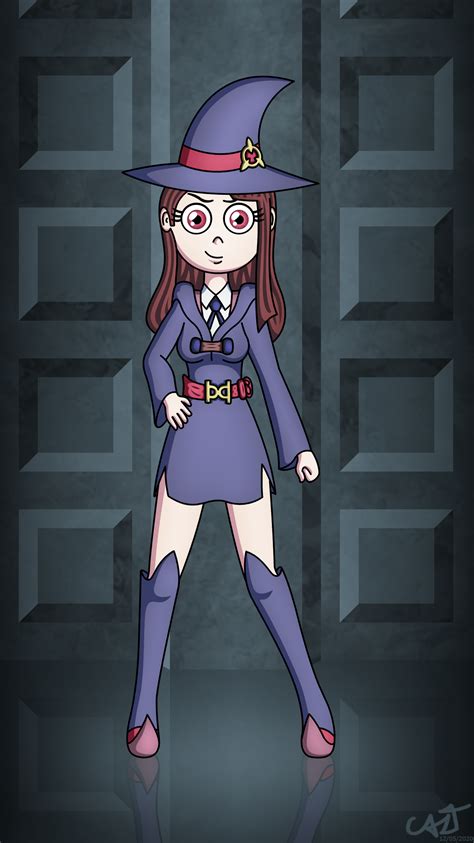 Akko, the brave witch by theCAZTman on Newgrounds