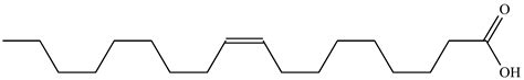 Monounsaturated Fats Structure