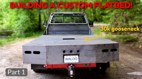 DIY Flatbed Build [part 1] - YouTube