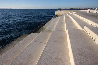 The haunting "Sea Organ" in Zadar, Croatia an instrument played by the ...