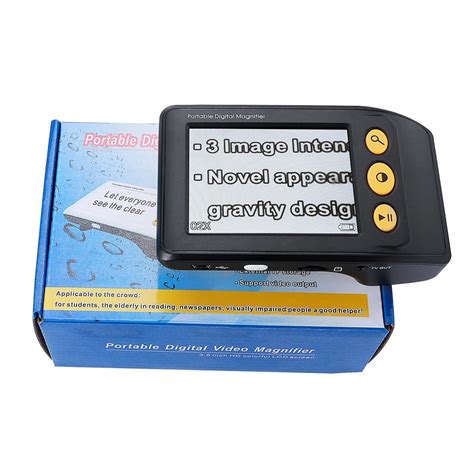 2017 NEW Low Vision Hand held magnifier Reading magnifier Aid, Digital ...