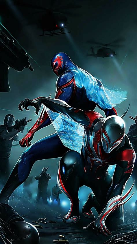 Pin by Ismael PÃ©rez on Spiderman 2099 | Marvel superhero posters, Marvel comics wallpaper ...