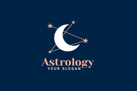 Astrology Logo Vector Icon Illustration Graphic by Dyn Studio · Creative Fabrica