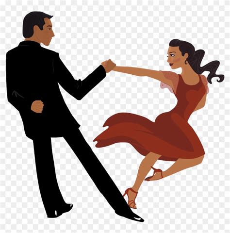 And Latin Ballroom Dancing Dance Men Tango Clipart - Dancing Man And Woman Emoji, HD Png ...