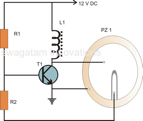 Hobby Electronic Circuits: Simple Piezo Buzzer Circuit