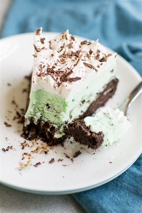 Mint Chocolate Chip Ice Cream Cake - Stuck On Sweet